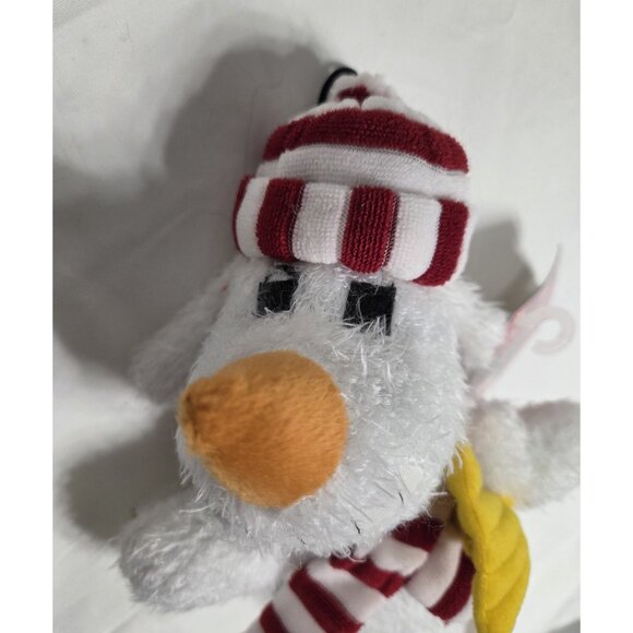 Multipet Loofa Snowman Dog Toy Large 18" Squeaker NWT - Picture 6 of 6